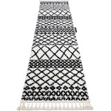 RugsX Preproge Tekač, Tekač BERBER SAFI bela - za 80x300 cm Bela | Shoptok.si
