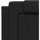  Okvir kreveta s LED svjetlima crni 160 x 200 cm od umjetne kože | shoptok.hr