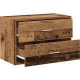 Ormarić s 2 ladice boja drva 60x31x40 cm konstruirano drvo | shoptok.hr