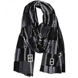 Pri Stylish shawl scarf tassel abstract soft smooth 180x75 cm Cene