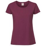 Fruit Of The Loom Burgundy Iconic 195 Ringspun Premium Premium | shoptok.hr