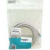 Digitus DK-1531-070 RJ45 omrežni kabel\, Patch kabel CAT 5e SF/UTP 7.00 m siva zviti pari 1 kos, (20415399) | Shoptok.si