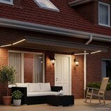  Električni sklopivi okvir tende Antracit 5 x 3 m Aluminij | shoptok.hr