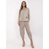 Italy Moda Set-MI-KMPL-M56491.09-dark beige | shoptok.hr