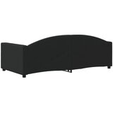  Dnevni krevet crni 90 x 190 cm od tkanine | shoptok.hr