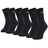 Mizuno Uniseks čarape za trening, 3 para, Crne