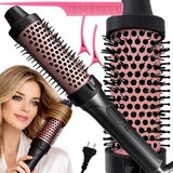  2u1 80w grijana četka za kosu i sušilo LCD crna | shoptok.hr