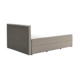 Kondela Boxspring postelja 120x200, sivorjava TAUPE, FERATA TV COMFORT | Shoptok.si