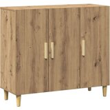  Komoda boja hrasta artisana 90 x 34 x 80 cm konstruirano drvo | shoptok.hr