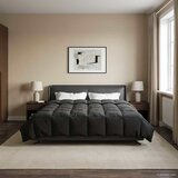  Zimska pokrivača Šonerisan Crna 220 x 260 cm Mikrovlakna | shoptok.hr
