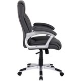 XORA pisarniški stol kovina, umetna masa, tekstil siva, srebrne barve | Shoptok.si