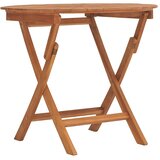  Sklopivi vrtni stol Ø 85 x 75 cm od masivne tikovine | shoptok.hr