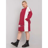 RELEVANCE Tunic-RV-TU-7222.80P-burgundy | Shoptok.si