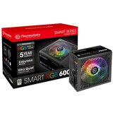 Thermaltake Napajalnik - 600W Smart RGB LED ATX2.3 Active PFC (PS-SPR-0600NHSAWE-1) | Shoptok.si