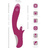 Javida Lizanje & Guranje - vibrator (ljubičasta) | shoptok.hr