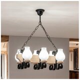 Brilagi Luster na lancu QUEEN 6xE14/40W/230V hrast | Eponuda.com
