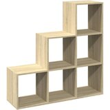 Pregrada regal za knjige 3 razina hrast 99x29x99 cm drveni | shoptok.hr