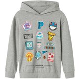 name it Sweater majica 'NKMJIMM POKEMON' azur / narančasto žuta / siva / crna Cijene