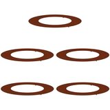  Pogodno za ravne drvene prstenove 5 pcs Smeđa Ø50 / 80 cm | shoptok.hr