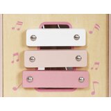 Montessori izobraževalna lesena kocka roza | Shoptok.si