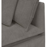  Modularna sofa s jastucima, korduro tkanina, svijetlo siva | shoptok.hr