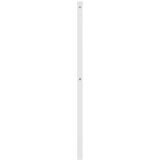  Metalno uzglavlje bijelo 100 cm | shoptok.hr