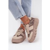 VINCEZA Suede Insulated Women's Sneakers On Chunky Platform | Shoptok.si
