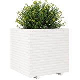  Vrtna sadilica bijela 70 x 70 x 72 cm od masivne borovine | Eponuda.com