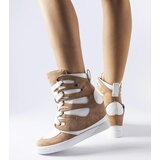 Gemre White-beige wedge sneakers Pantaleone Cijene