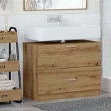 Kabinet za Lavabo - Umivaonik Artisan Orah 78x37x59 cm Enginirani drvo Cijene