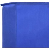  Vjetrobran s 3 panela od tkanine 400 x 160 cm azurno plavi | shoptok.hr