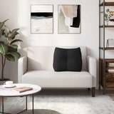  Jastuk za leđa Crna 60 x 24 x 50 cm tkanina | Eponuda.ba