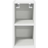 vidaXL Viseča omarica Riga Bela 20 x 29,5 x 40 cm Konstruiran les | Shoptok.si