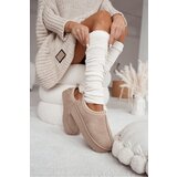 Milena Cotton Warmers In Stripe Ecru | ePonuda.com