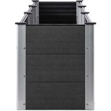 vidaXL Visoka greda 300x50x54 cm WPC siva | Shoptok.si