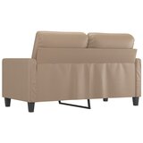  Dvosjed od tkanine boja cappuccina 120 cm od umjetne kože | shoptok.hr