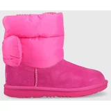 Ugg Dječje cipele za snijeg BAILEY BOW MAXI boja: ružičasta