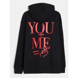 Sinsay Hoodie s tiskom | shoptok.hr