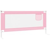  Sigurnosna ograda za dječji krevet ružičasta 190x25 cm tkanina | Eponuda.com