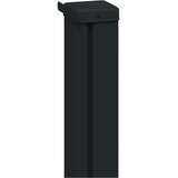 vidaXL Zložljivo stransko senčilo Siva 500 x 220 cm Poliester, (5000222607) | Shoptok.si