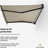 Blumfeldt CloudShade senčnik, Pametna kontrola, UV zaščita, Stenska montaža | Shoptok.si