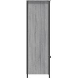  Visoka komoda siva boja hrasta 62x32x103,5 cm konstruirano drvo | shoptok.hr
