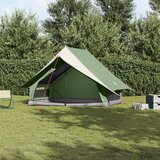 vidaXL Kamp Tenda A-Okvir 5-osobna Zelena Vodootporna | shoptok.hr