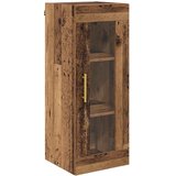  Highboard 2 pcs Staro drvo Stakl | shoptok.hr