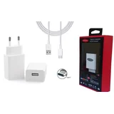 10W punjač za mobitele i tablete s USB-C kabelom (5V/2A, USB-A, bijeli)