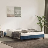 vidaXL okvir za krevet tamnoplavi 140x200 cm baršunasti | shoptok.hr