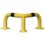  Odbojni zaščitni kotnik, Ø 76 mm, za uporabo v prostorih, višina 350 mm, rumene/črne barve | Shoptok.si