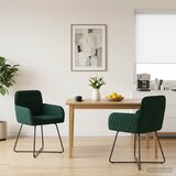  Trpezarijske stolice 2 pcs Baršun Tamnozelena 59 x 56,5 x 86 cm | shoptok.hr