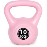 Kettlebell 10 kg za vježbanje, bučica, lopta s utezima, fitnes opterećenje, roza, moderno | shoptok.hr