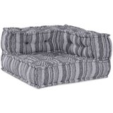  Modularni kauč Prugasti 2 pcs Siva 70 x 70 x 54 cm tkanina | shoptok.hr